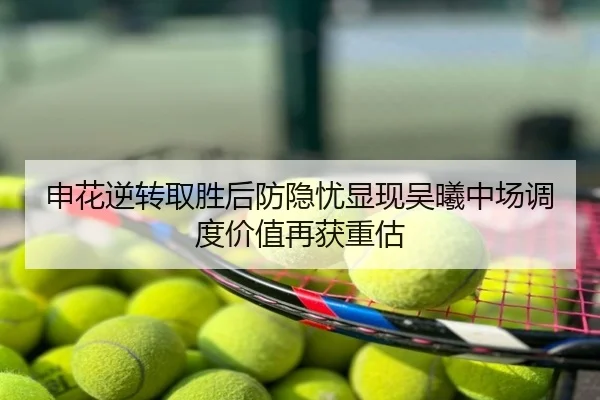 申花逆转取胜后防隐忧显现吴曦中场调度价值再获重估
